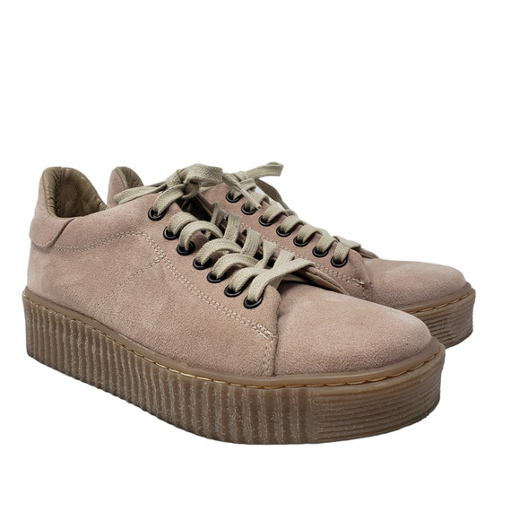Steve Madden Crisp Pink Platform Sneaker - Picture 9 of 9
